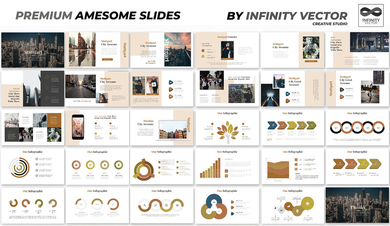 Штутгарт Creative PowerPoint шаблон - Features Image 1