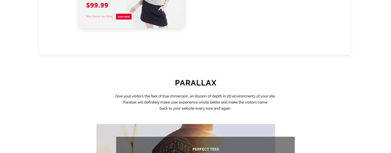 T-Shirts Direct - T-Shirt Shop OpenCart Template - Features Image 3