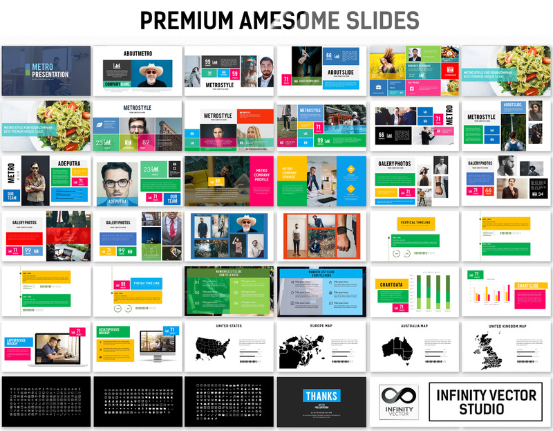 Metro Style Premium - Keynote-Vorlage - Eigenschaften Bild 1