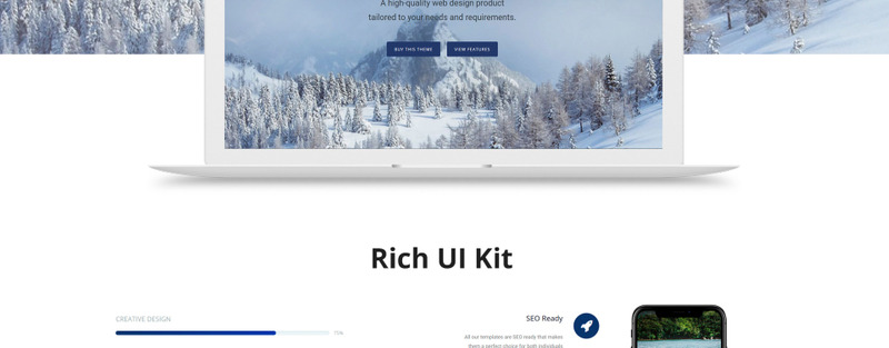 Clean - Neutral HTML5 Landing Page Template - Features Image 6
