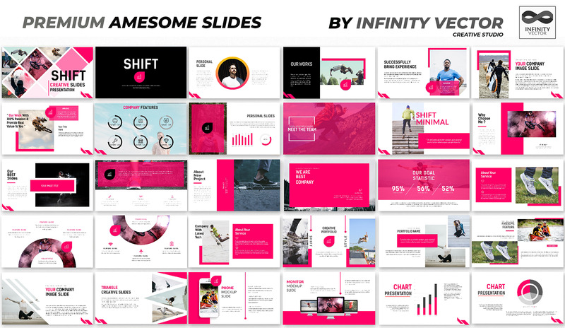 Shift Creative Google Slides - Caratteristiche Immagine 1
