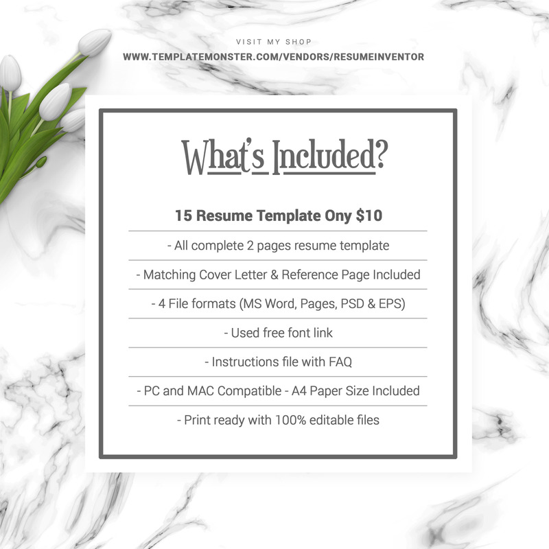 Bundle Resume Template - Features Image 6