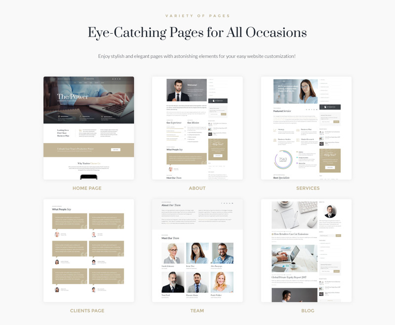 Grandviz - Financial Company Premium thème WordPress adaptatif #66990 - Image 2