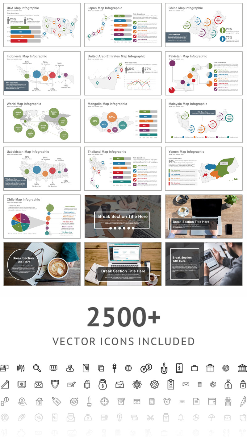 Investor Pitch Deck PowerPoint template - TemplateMonster