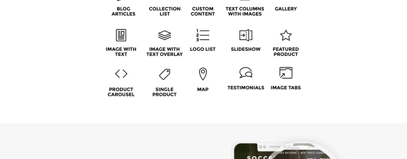 Soccer Store Shopify Theme - Features Image 3