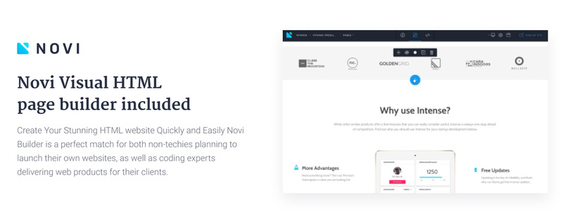 Lintense - All-in-one Landing Page Template - Features Image 4