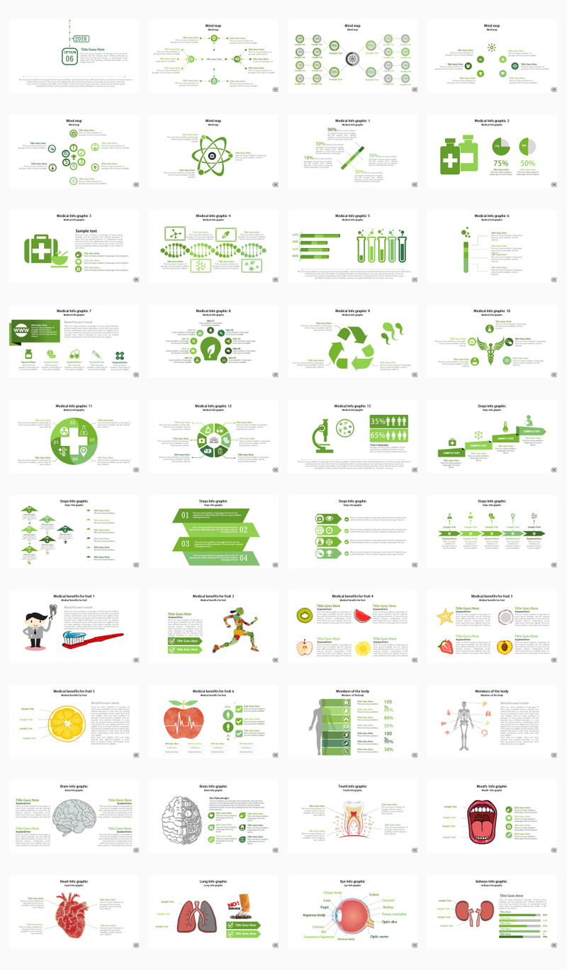 Medical Presentation PowerPoint template - Features Image 2