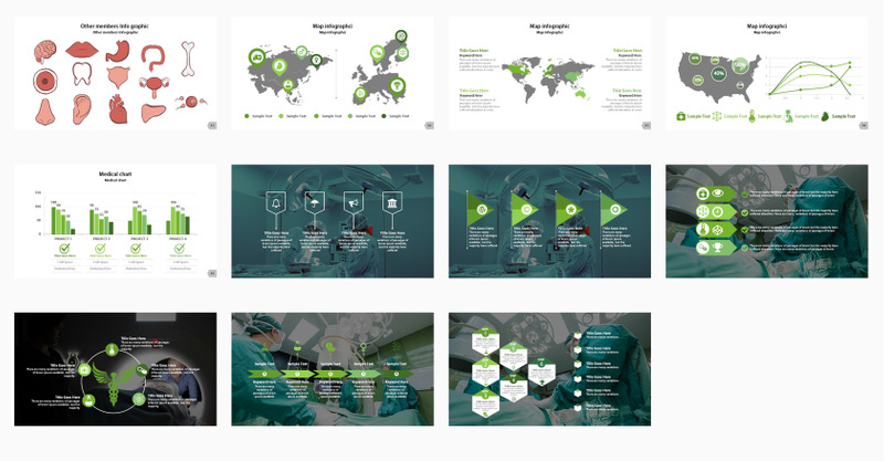 Medical Presentation PowerPoint template - Features Image 3