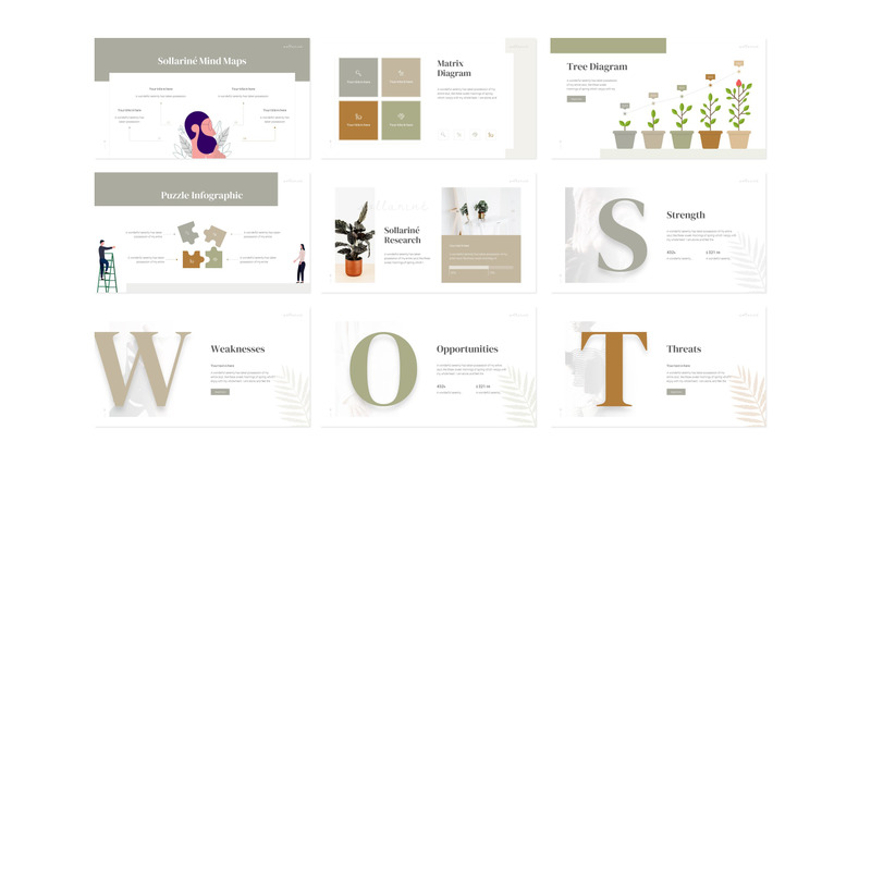 Sollarine Home Decoration Presentation - Keynote-sjabloon - Features Image 4