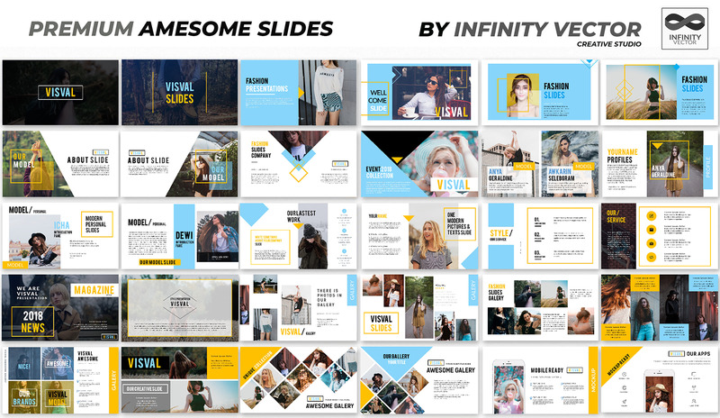 Visval Fashion - šablona Keynote - Features Image 1