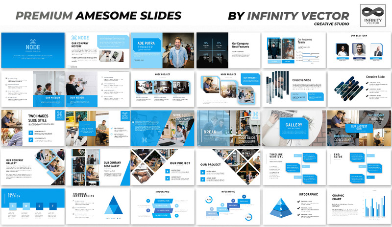 Node Consultant PowerPoint Template - Features Image 1