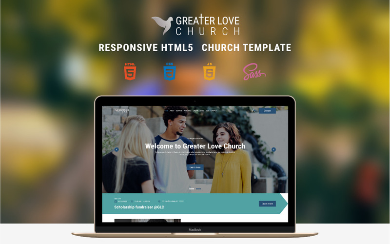 Greater Love Church - Plantilla HTML para sitio web de iglesia - Features Image 1
