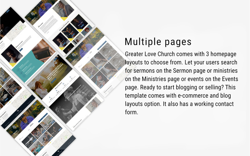 Greater Love Church - Plantilla HTML para sitio web de iglesia - Features Image 3