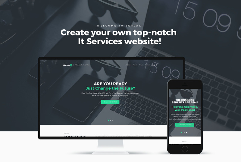 ServaX - IT Services Business WordPress Theme - Features Image 1