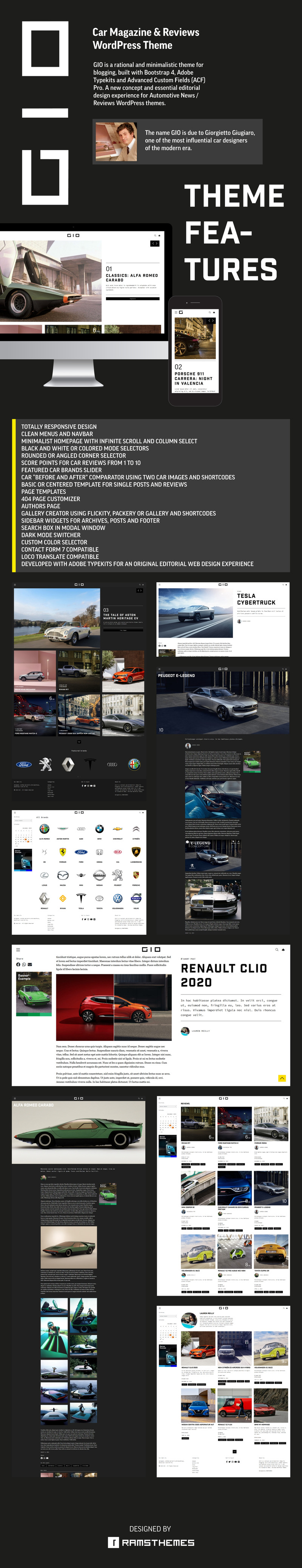 GIO - motyw WordPress dla magazynu samochodowego - Obrazek wyróżniający {numer}