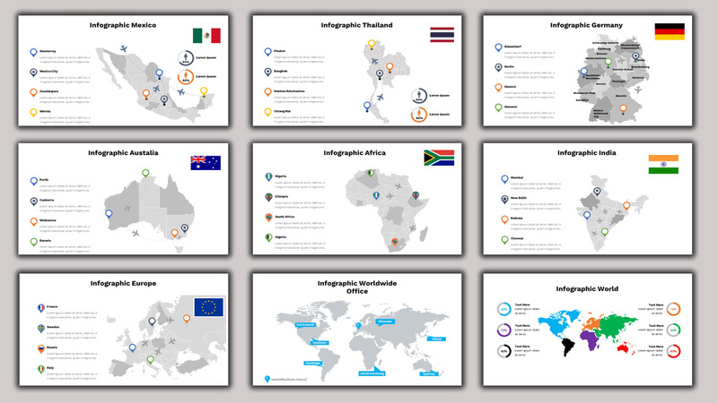 Aracna - PowerPoint šablona Creative Business - Features Image 9