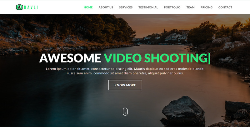 Kavli - Photography Landing Page Templates - Features Image 1