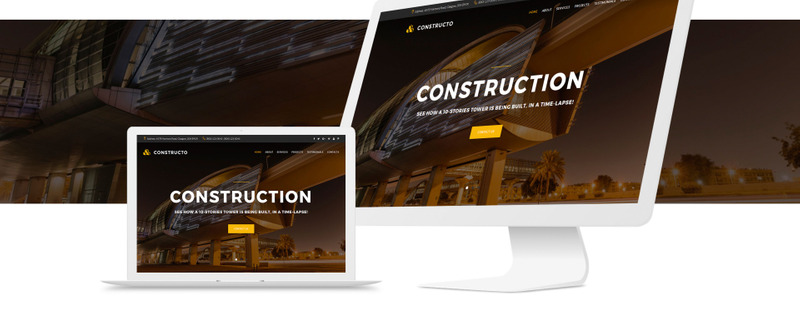 Plantilla Para Página De Aterrizaje Constructo - Construction Company with Novi Builder #67292 - Imagen de características 2