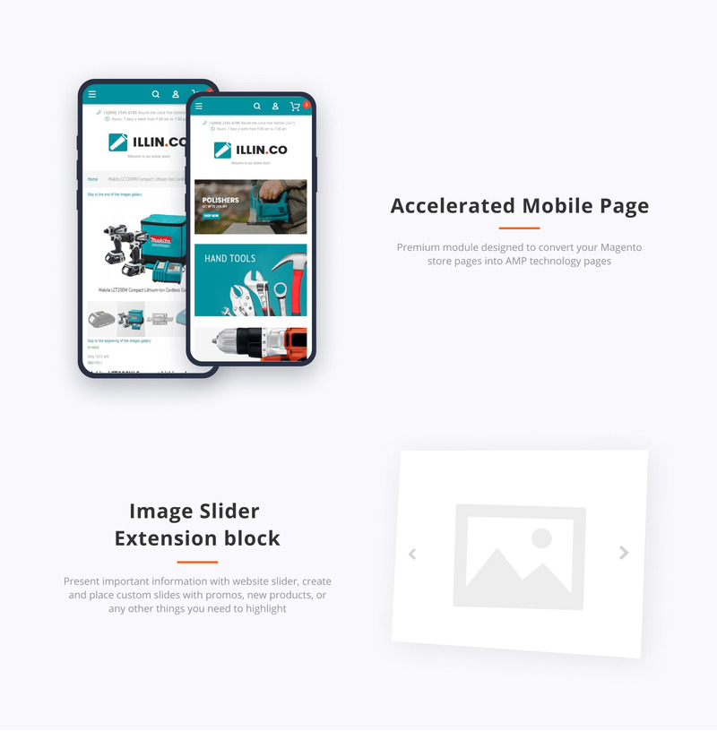 Illin.co - Tools & Equipment Magento Theme - Features Image 5