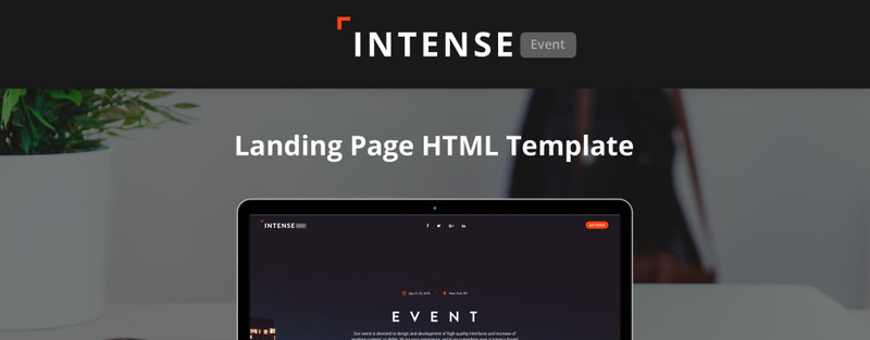 Intense Event - Event Planner with Novi Builder №67320 - Изображения фич 2