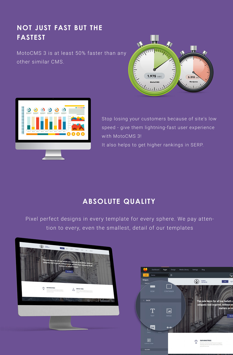 Gods Church Moto CMS 3 Template 响应式Moto CMS 3 模板 #59169——特色图像 4