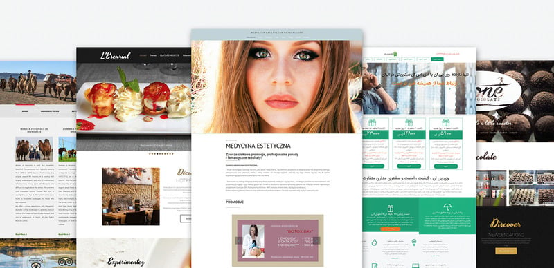 Model Portfolio Photo Gallery Template - TemplateMonster