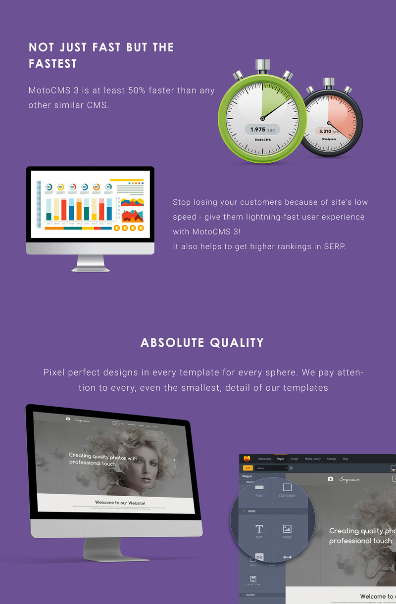 Model Portfolio Photo Gallery Template - Features Image 4