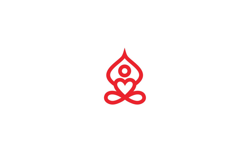 标志性的瑜伽标志模板 - Features Image 1