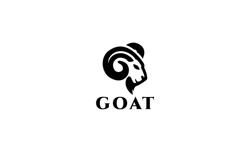 Goat Logo Template 68101 TemplateMonster