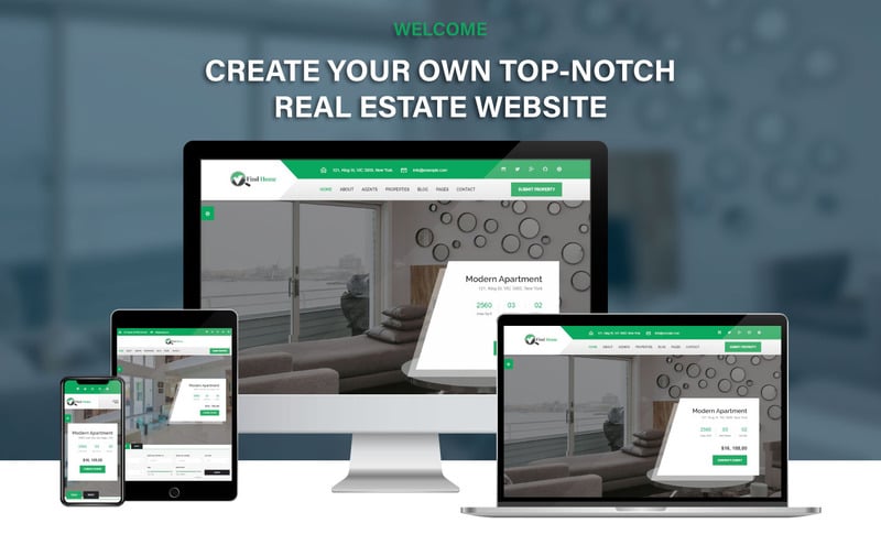 Find Home - Real Estate HTML5 Website Template