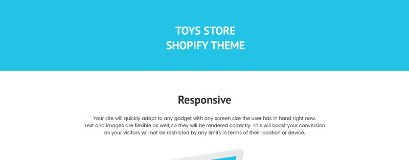 Chuck Loon - Responsive Toys & Children Clothes Online Store Shopify Theme - Features Image 9