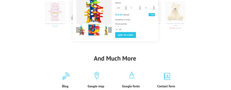 Chuck Loon - Responsive Toys & Children Clothes Online Store Shopify Theme - Features Image 7