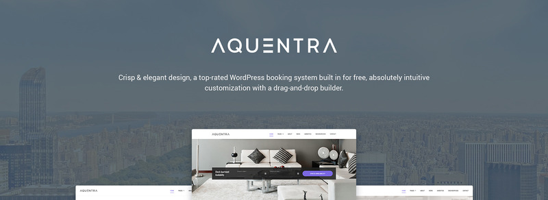 Aquentra - Single Property Rental WordPress Theme - Features Image 1