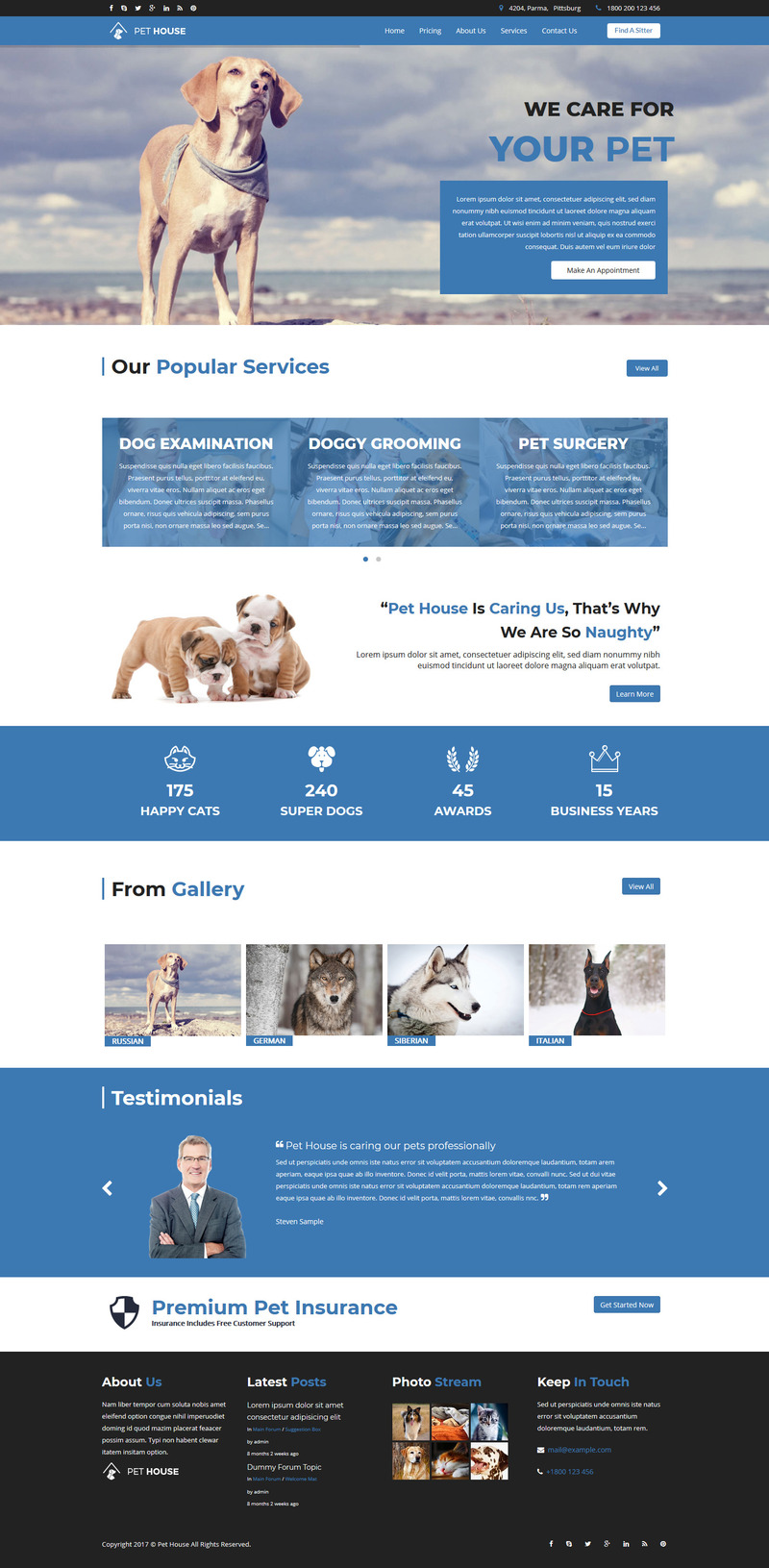 Pet House - Pet Care Service Joomla Template - Features Image 3