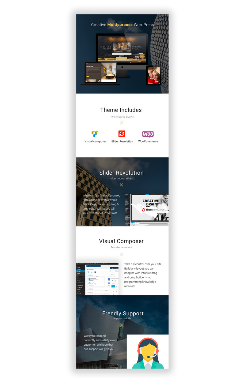 Muse Multipurpose Building WordPress Theme