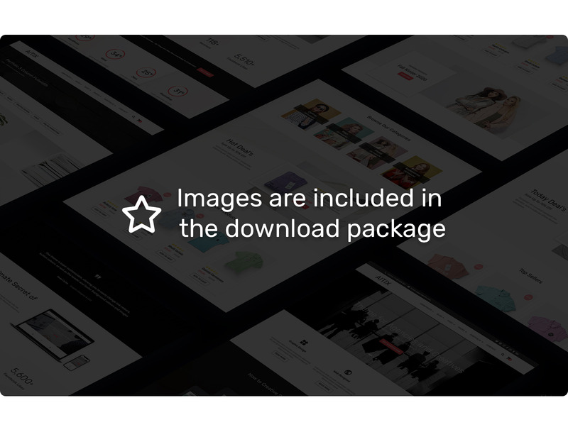 Aitix - Fashion Portfolio Multipurpose Clean Bootstrap Website Template - Features Image 7