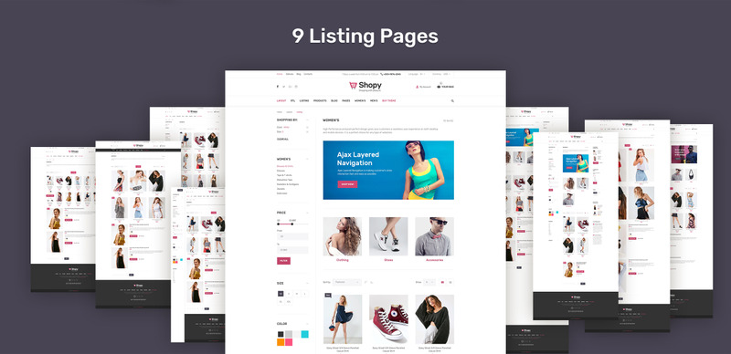 Shopy Fashion Shopify Theme - Features Image 2