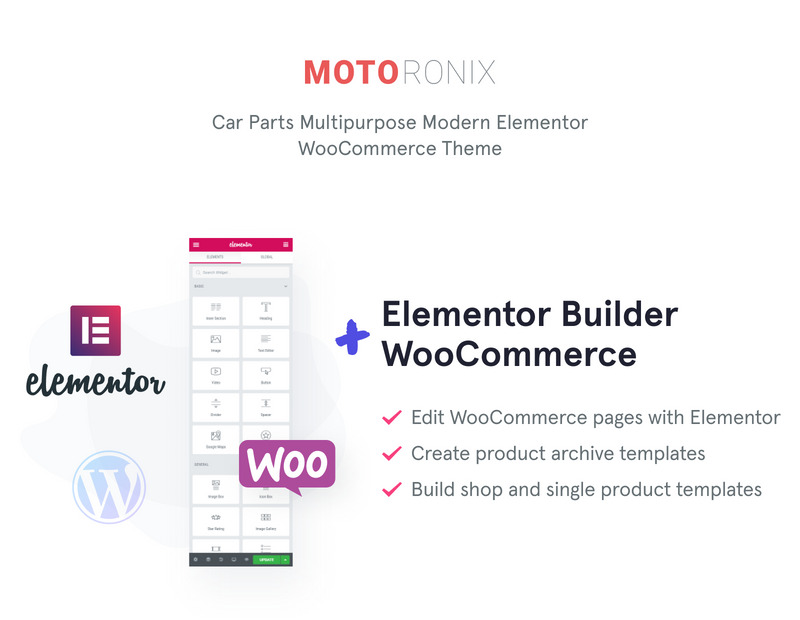 Motoronix - Car Parts Elementor WooCommerce Theme - Features Image 1