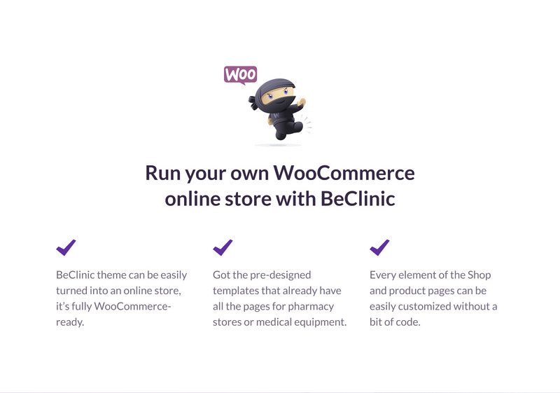 BeClinic - Multipurpose Medical WordPress Theme - Features Image 8