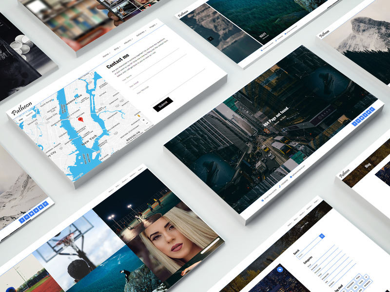 Patheon - Photography WordPress Theme - Features Image 1