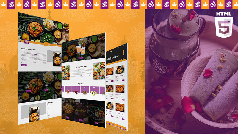 Fattaj | India restaurant & Dhaba HTML5 Website Template - Features Image 1
