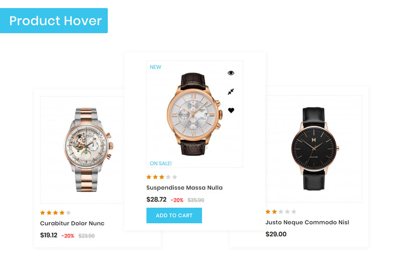 Timeclue - Тема PrestaShop для магазина часов и ювелирных изделий №104261 - Изображения фич 4