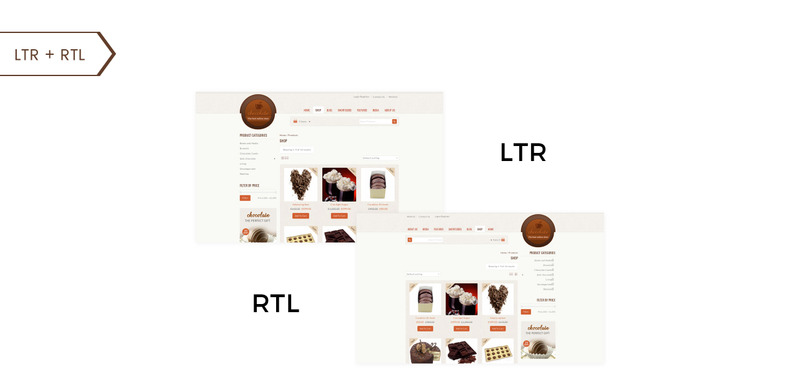 Chocolate - Cake and Coffee WooCommerce Theme - Features Image 2