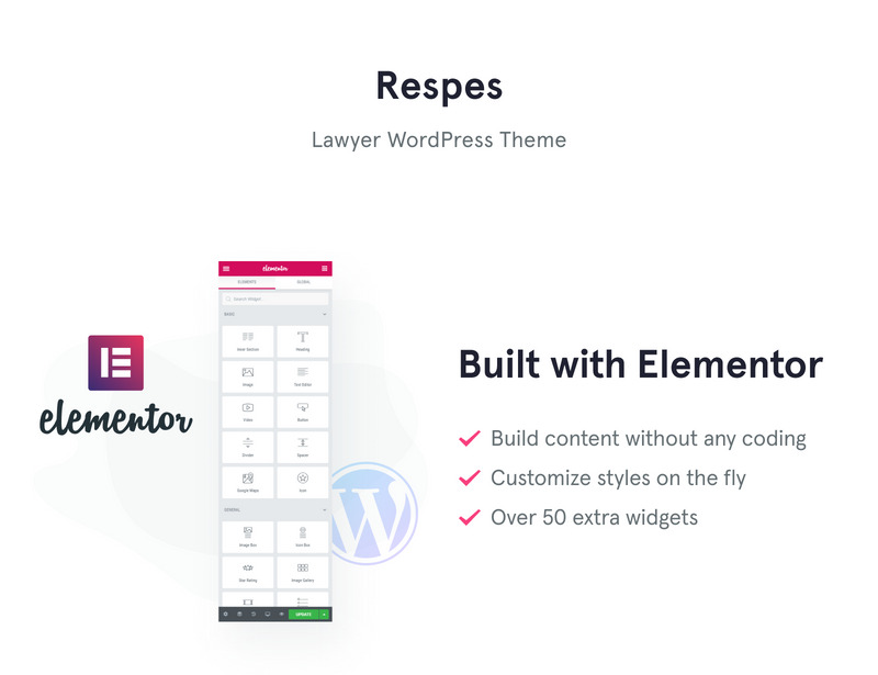 Respes - Lawyer 响应式WordPress模板 #78872——特色图像 1