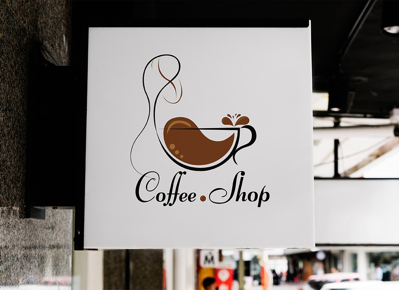 Modello di logo della caffetteria - Caratteristiche Immagine 2