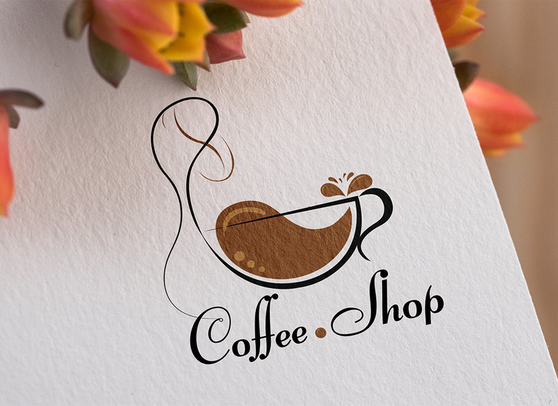 Modello di logo della caffetteria - Caratteristiche Immagine 3