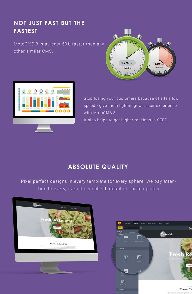 Crunchos - Restaurant Moto CMS 3 Template - Features Image 4