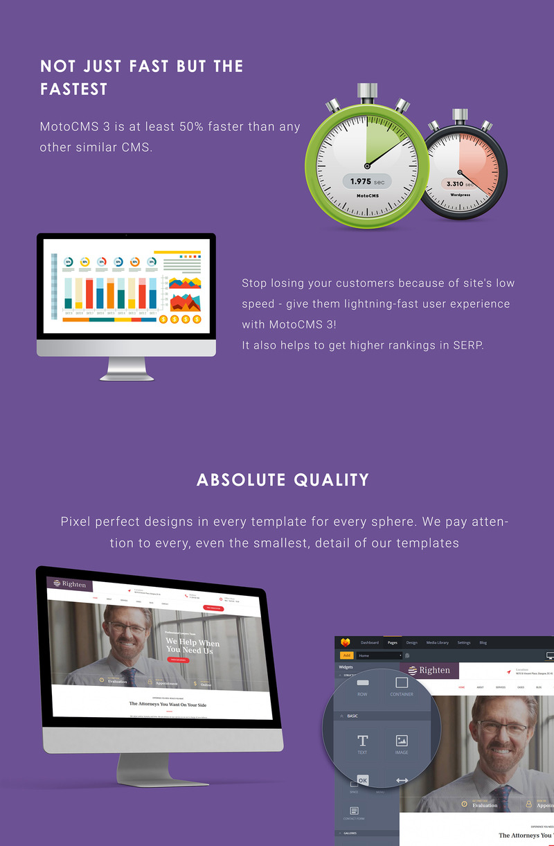Righten - Law Firm Moto CMS 3 Template - Features Image 4