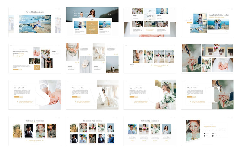 Modèle PowerPoint de présentation de mariage sans fin - Caractéristiques de l’image 2