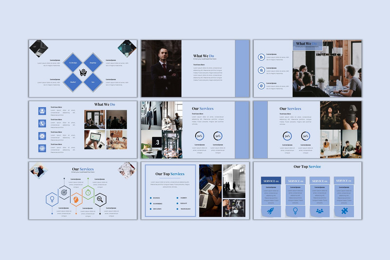 Sembako - Modello PowerPoint aziendale creativo - Caratteristiche Immagine 5